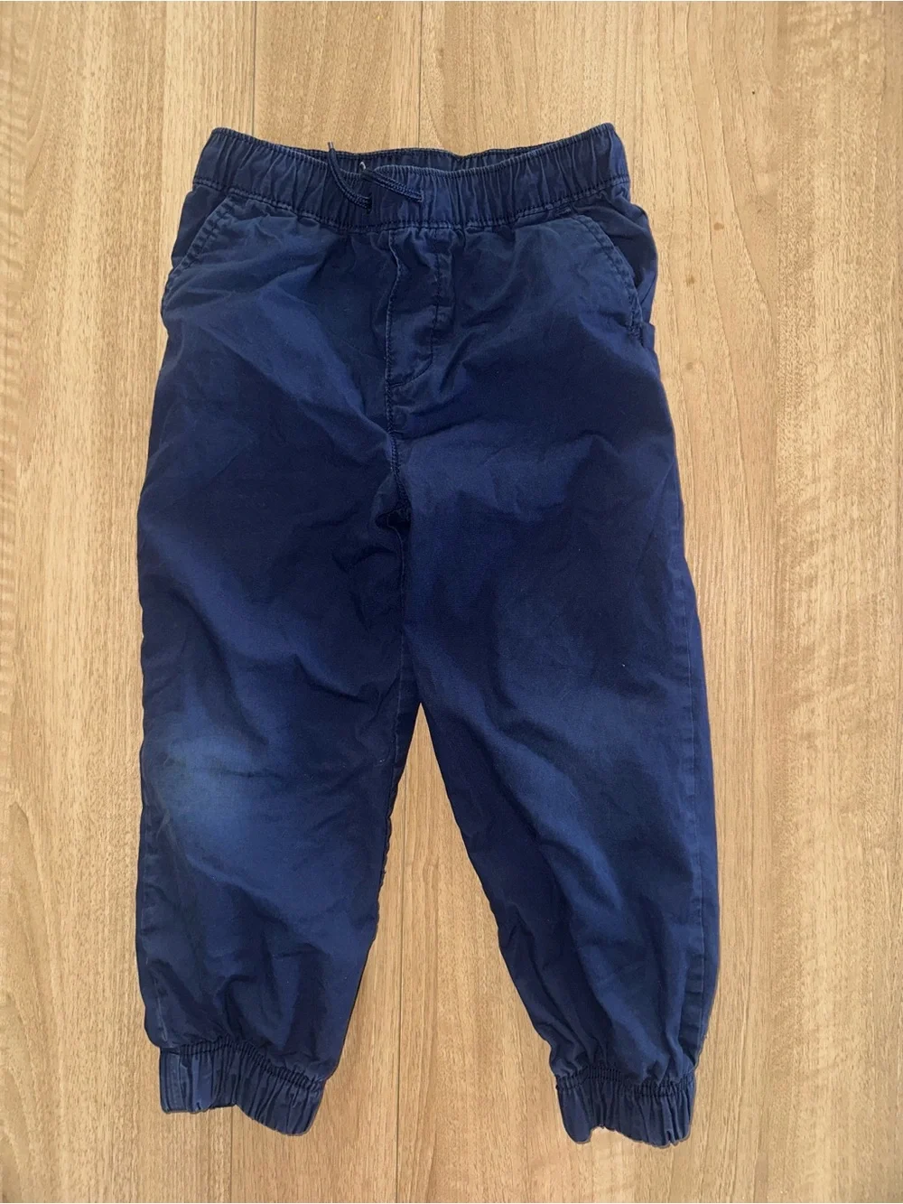 Carter’s Boys Kids Elastic Waist Navy Jersey Lined Jogger Pants